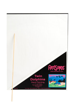 Artisands Panel Grande Twin Dolphins