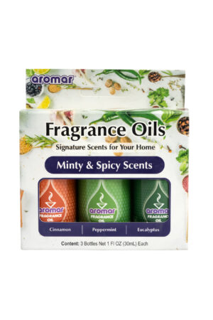 Fragrance oils 3 de 1oz Minty Spicy Scents