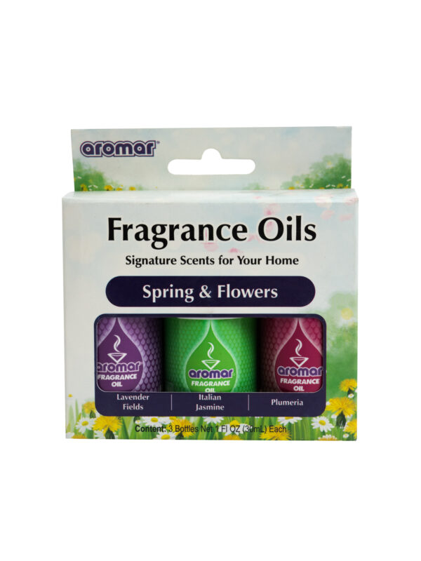 Fragrance oils 3 de 1oz Spring Flowers