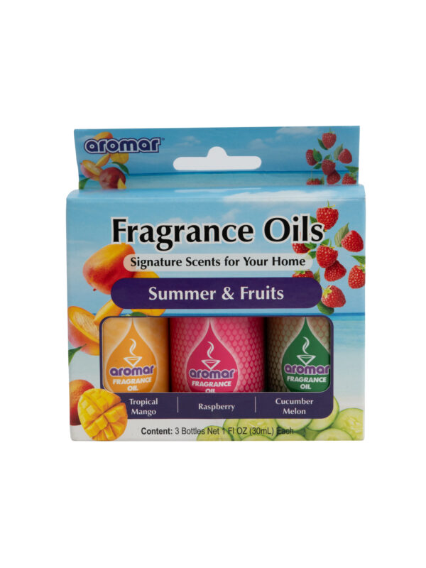 Fragrance oils 3 de 1oz Summer fruits Fragrance oils 3 de 1oz Summer fruits